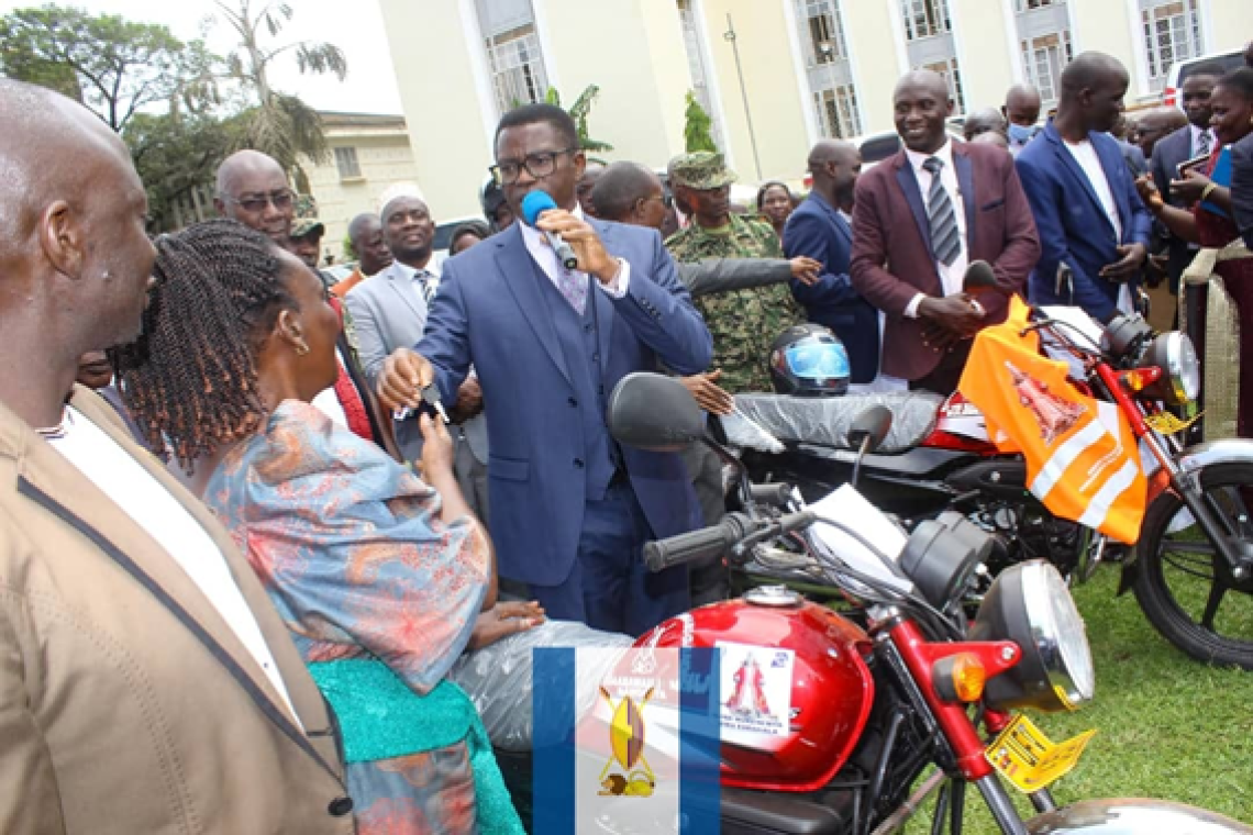 District chairperson’s representatives in Buganda contributed 10 Million to the Kingdom activities